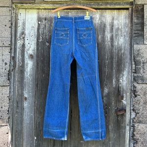 Vintage 70s Stovepipe Straight Leg High Waist Jeans